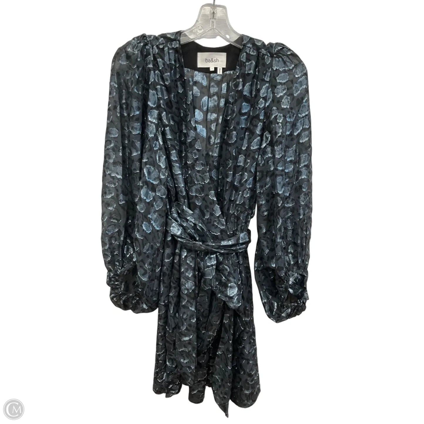 Dress Casual Short By Cma In Black & Blue, Size: M