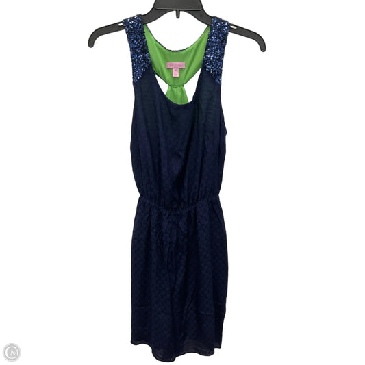 Dress Casual Short By Lilly Pulitzer In Blue, Size: Xs