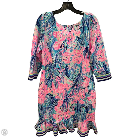 Dress Designer By Lilly Pulitzer In Pink, Size: Xl