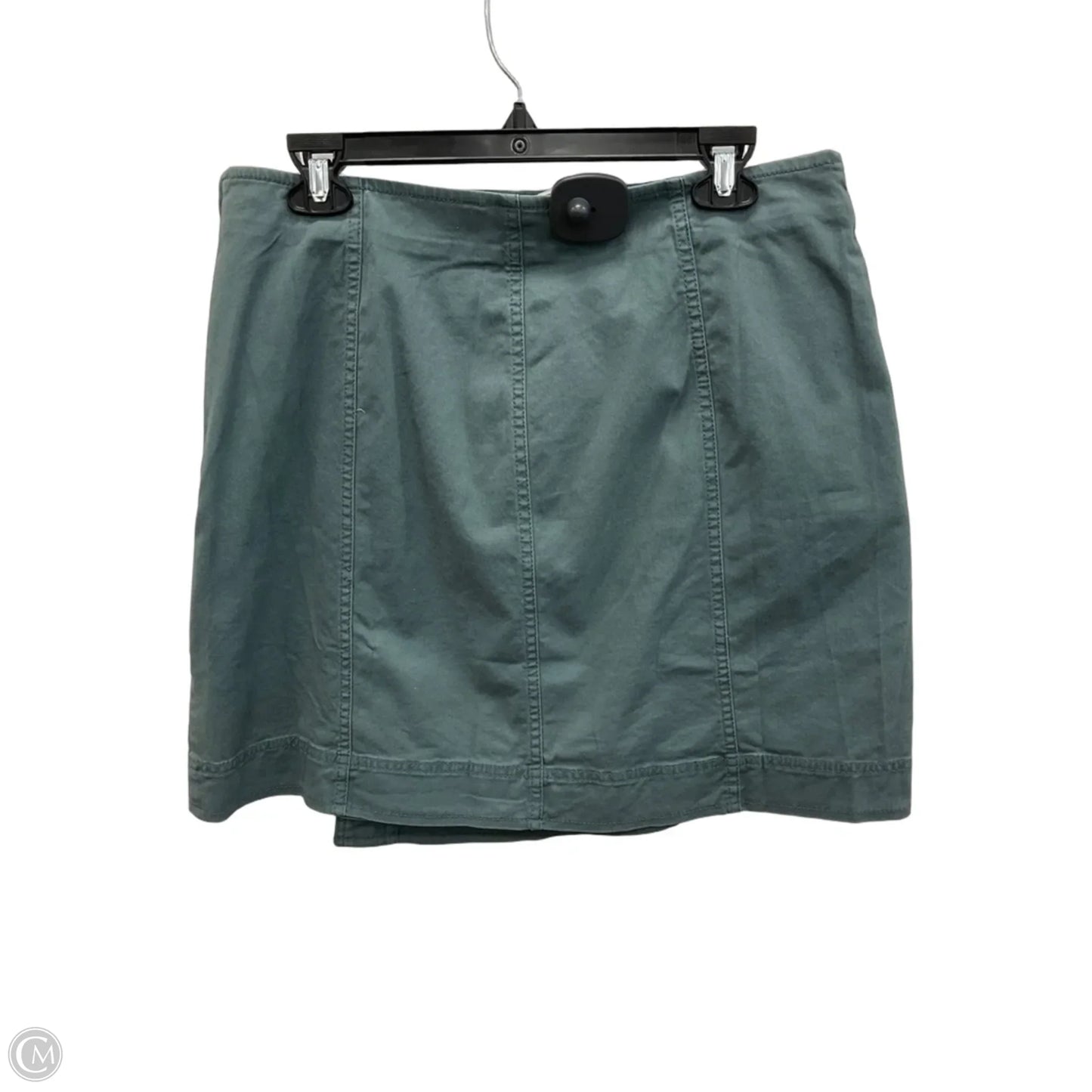 Skirt Midi By Loft In Green, Size: M