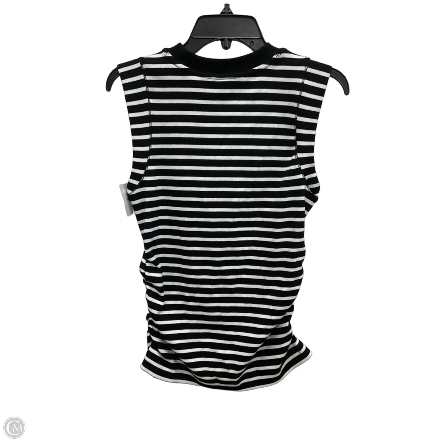Top Sleeveless By White House Black Market In Black & White, Size: M