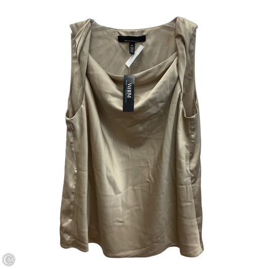 Top Sleeveless By White House Black Market In Tan, Size: M