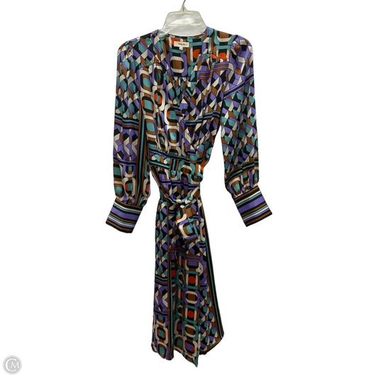 Dress Casual Midi By Cma In Multi-colored, Size: S