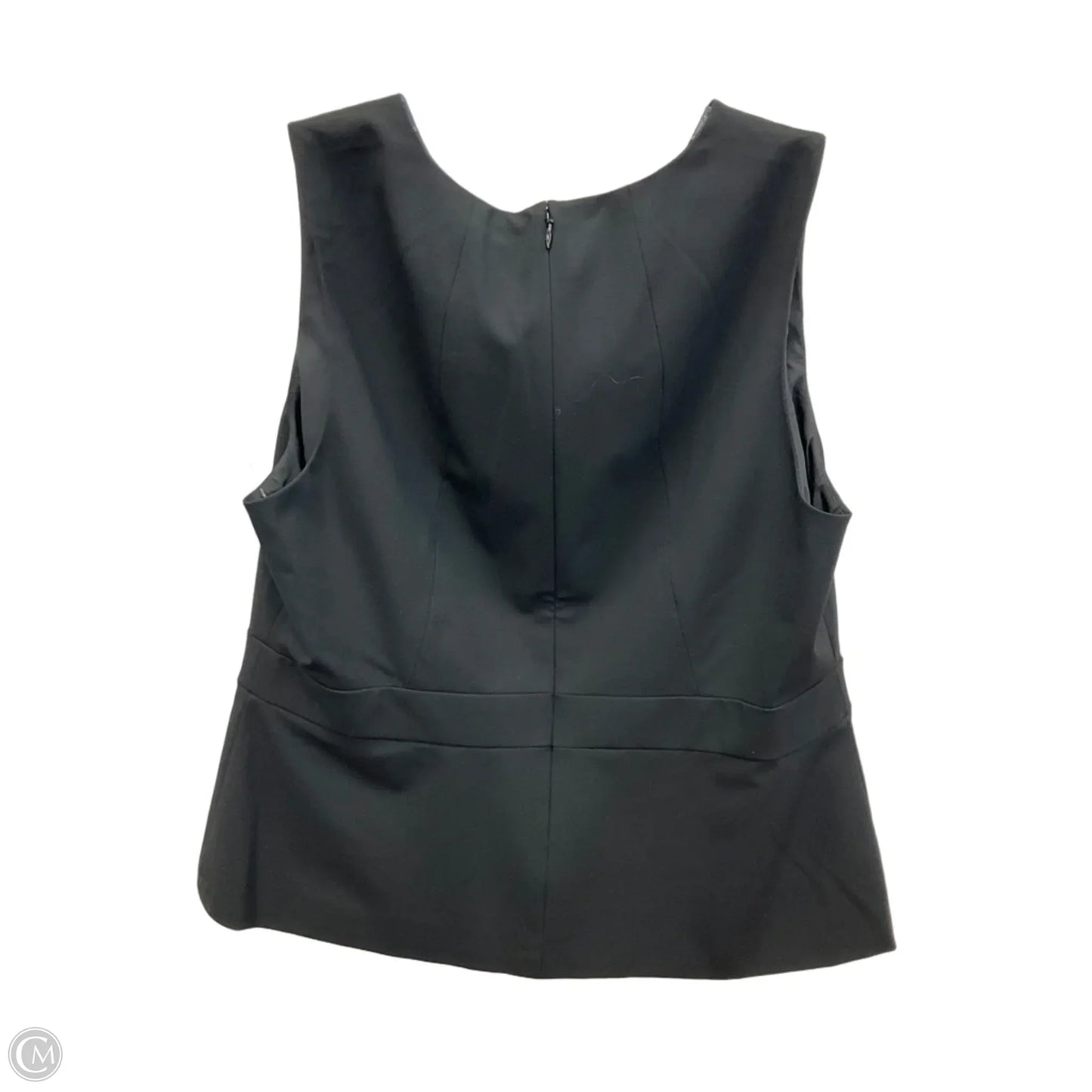 Top Sleeveless By Ann Taylor In Black, Size: L