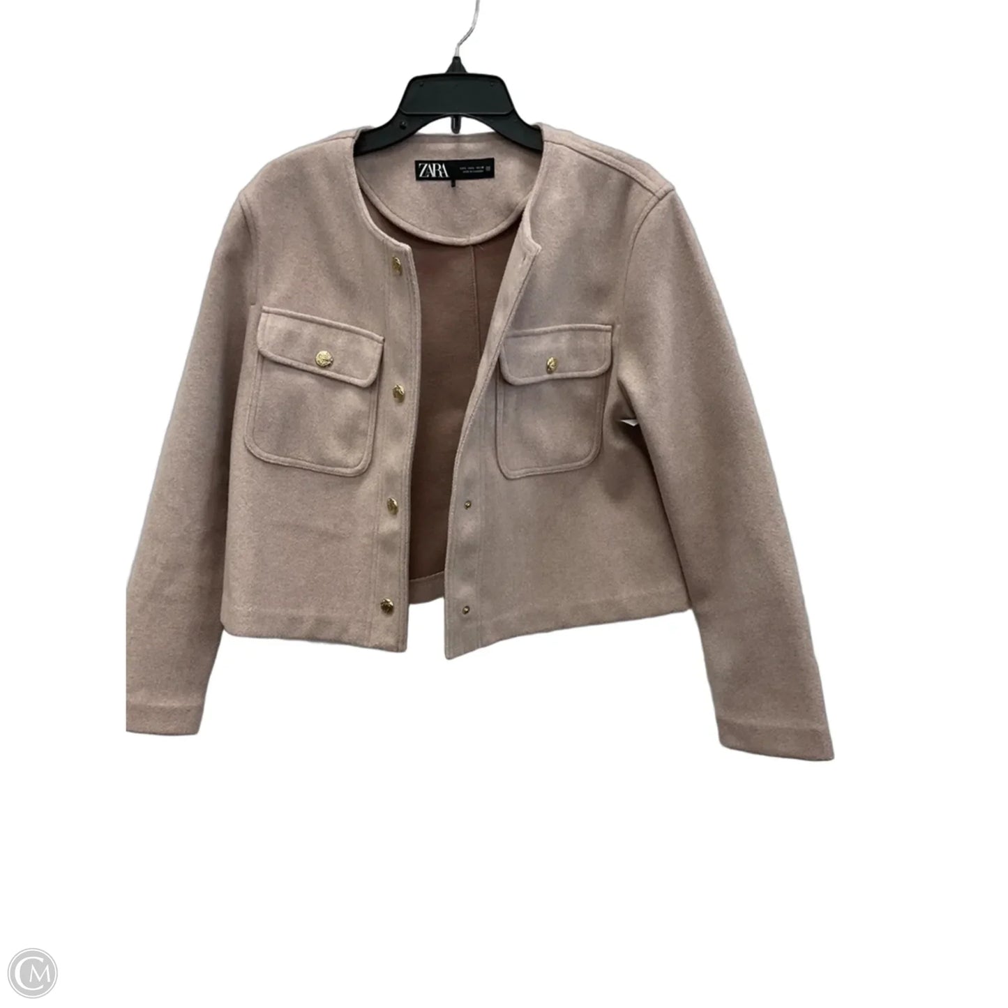 Jacket Other By Zara In Pink, Size: L