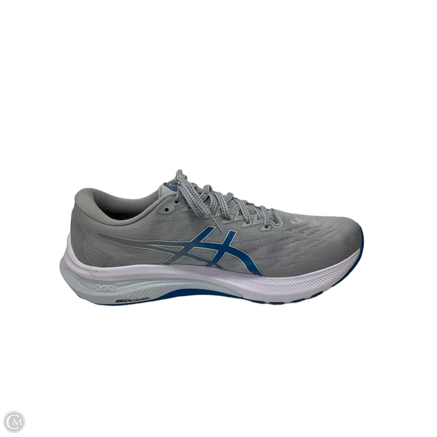 Shoes Athletic By Asics In Blue & Grey, Size: 11