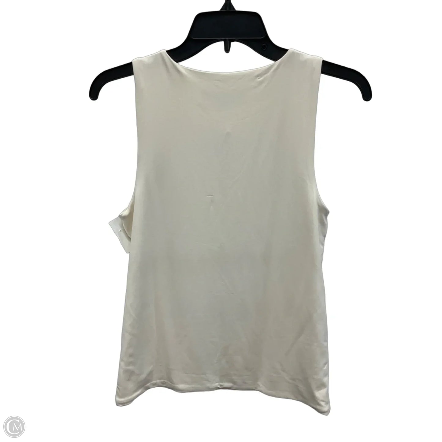 Athletic Tank Top By Loft In Cream, Size: L