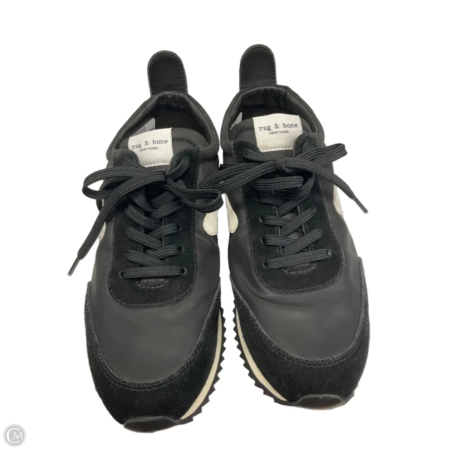 Shoes Sneakers By Rag And Bone In Black & White, Size: 9.5