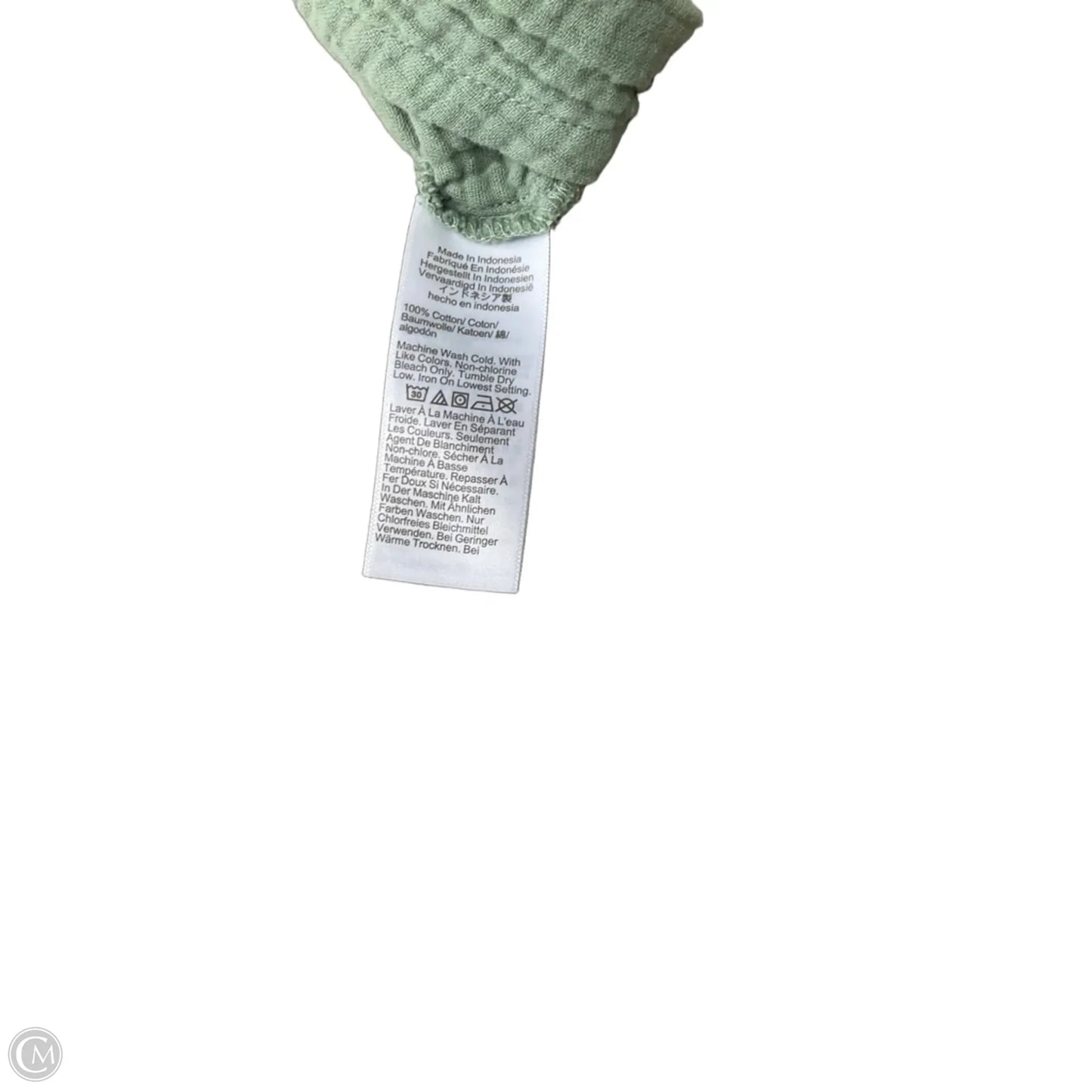 Dress Casual Midi By Madewell In Green, Size: M