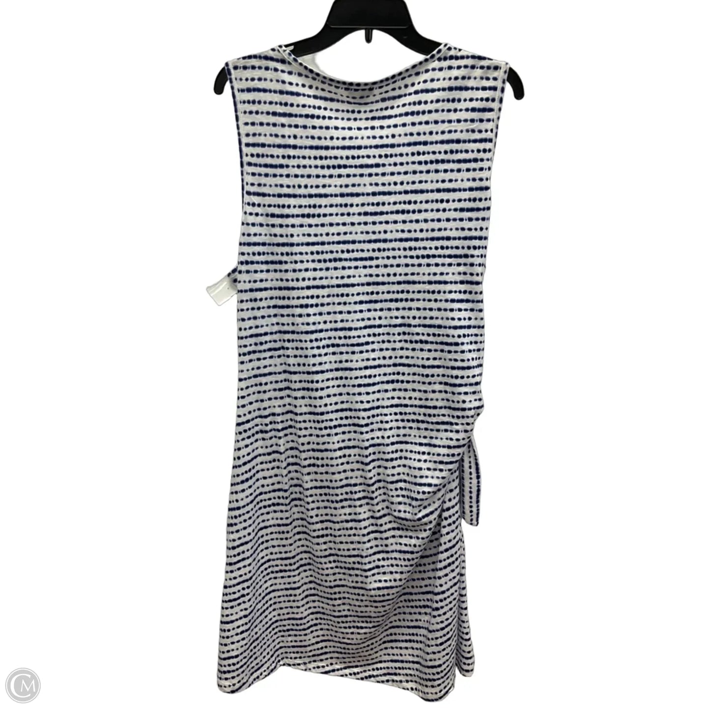 Dress Casual Midi By Talbots In Blue, Size: Xl