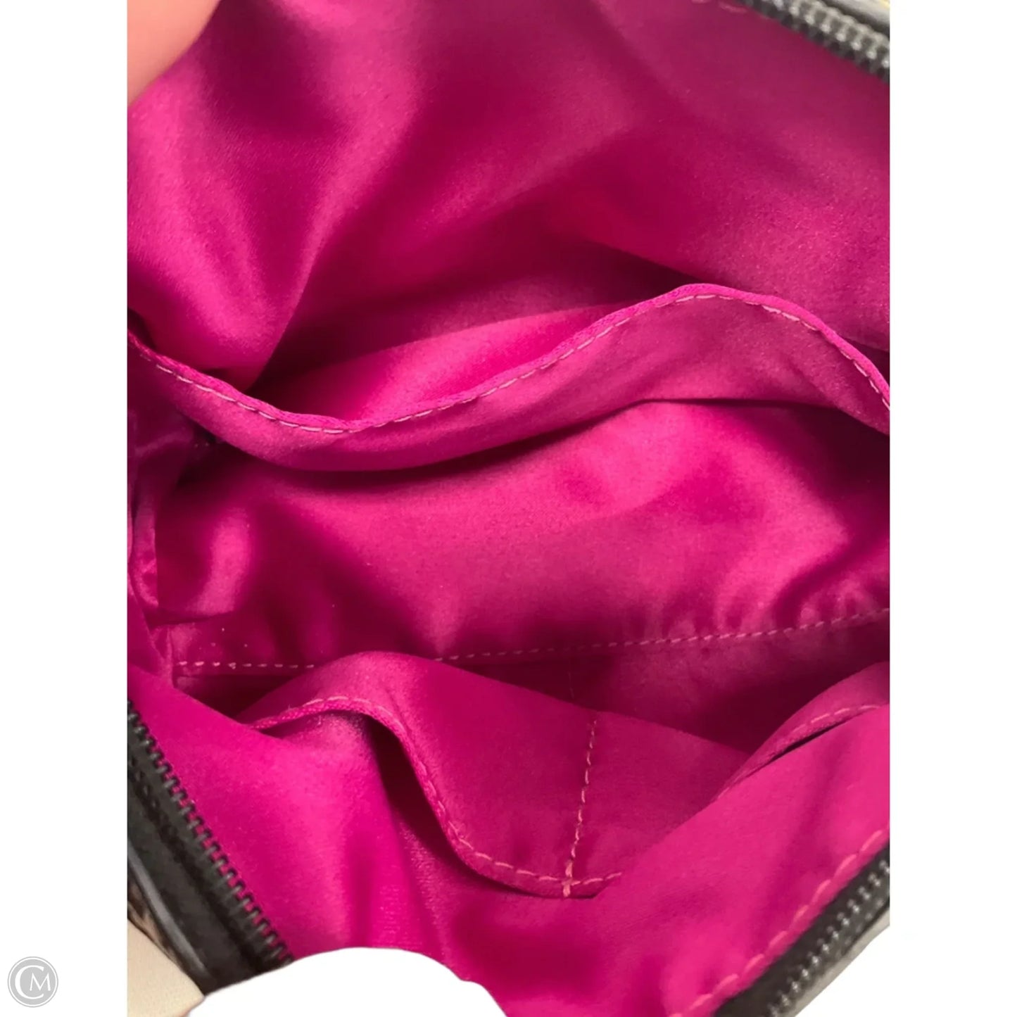 Makeup Bag Designer By Coach, Size: Medium