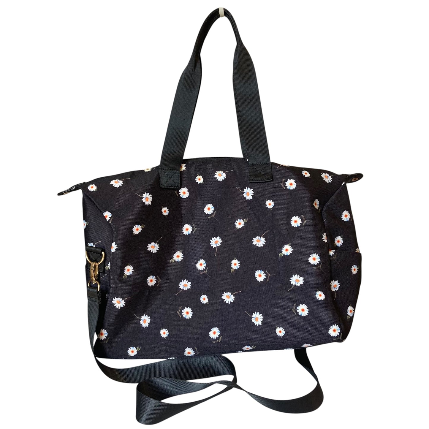 Duffle And Weekender Designer By Alice + Olivia In Black & White, Size:Medium