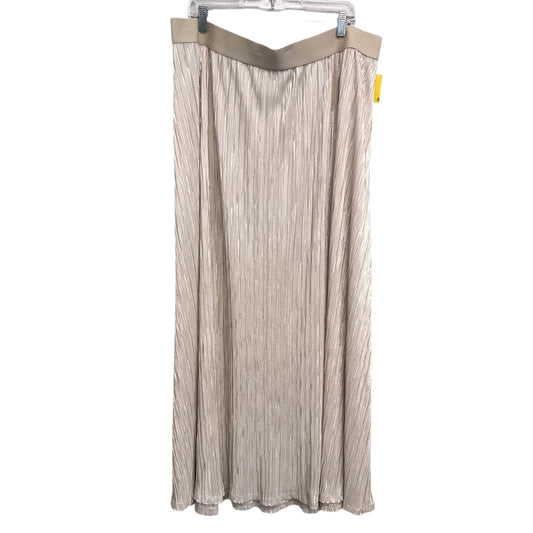 Skirt Maxi By Lane Bryant In Beige, Size:22