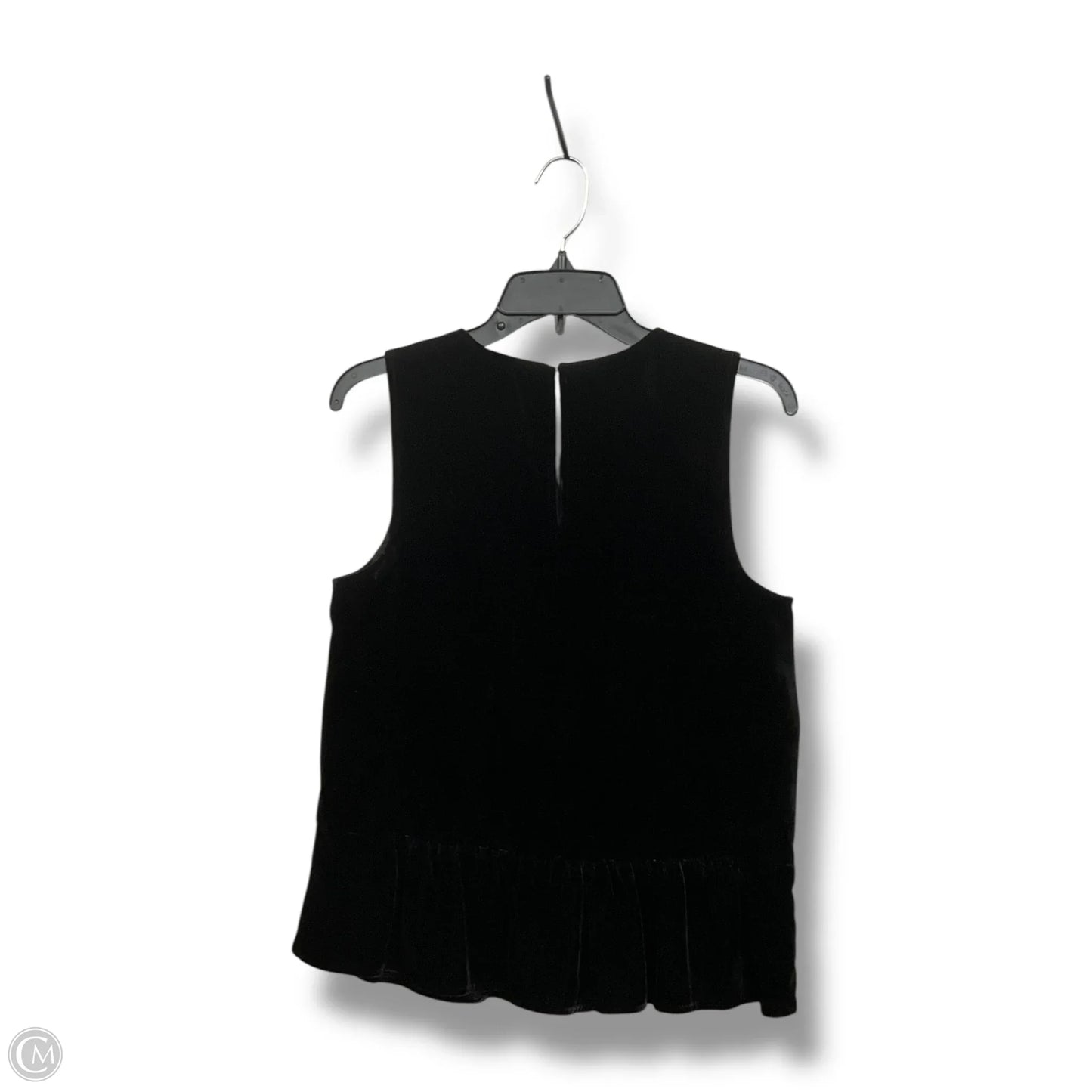 Top Sleeveless By J. Crew In Black, Size: S