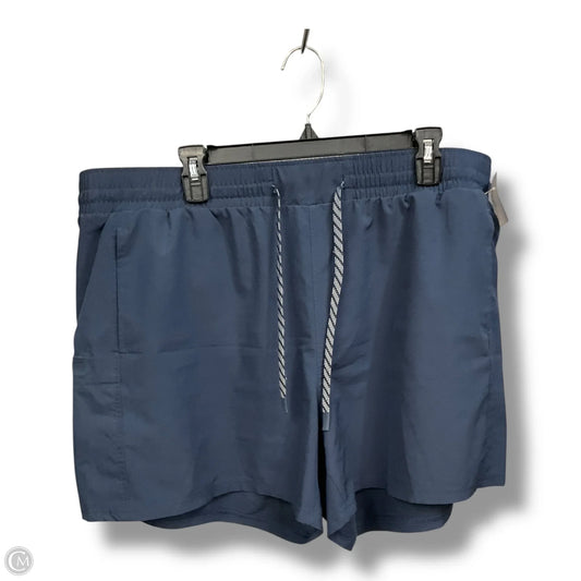 Athletic Shorts By Pacific Trail In Blue, Size: Xxl