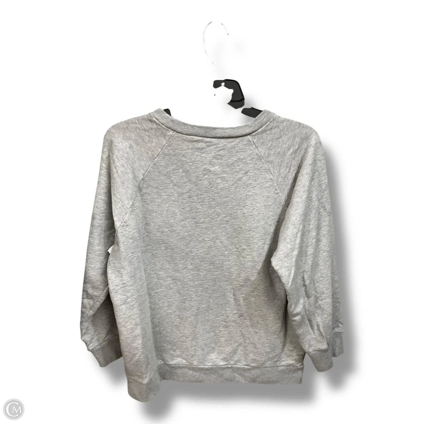 Sweatshirt Collar By J. Crew In Grey, Size: L