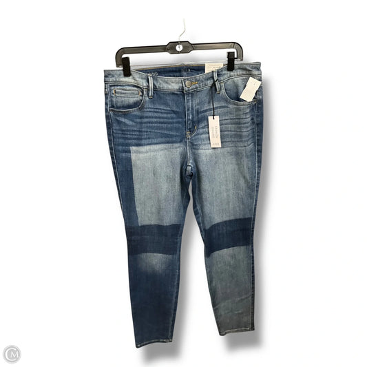 Jeans Jeggings By Ana In Blue Denim, Size: 14