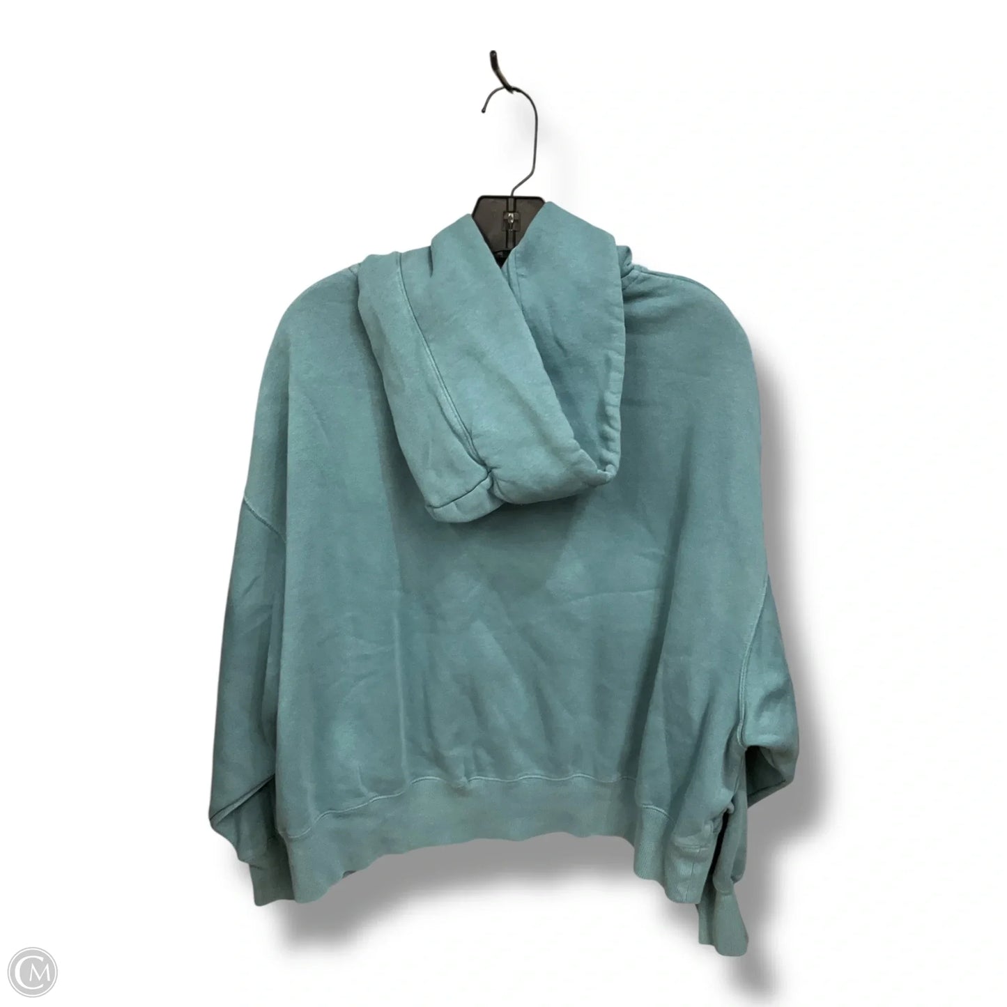 Athletic Sweatshirt Hoodie By Nike Apparel In Green, Size: M