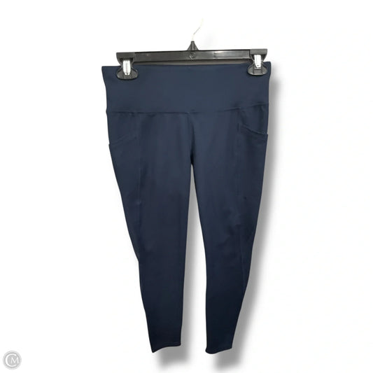 Athletic Leggings By Jockey In Blue, Size: S