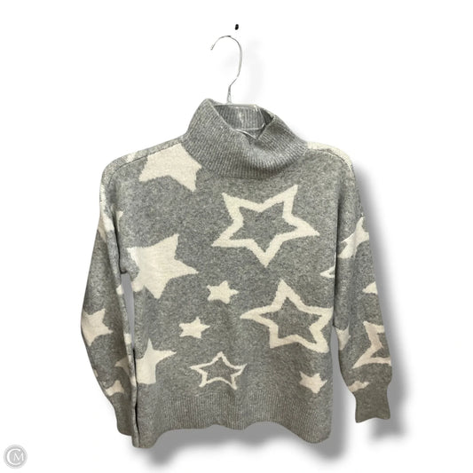 Sweater By Lou And Grey In Grey & White, Size: Xs
