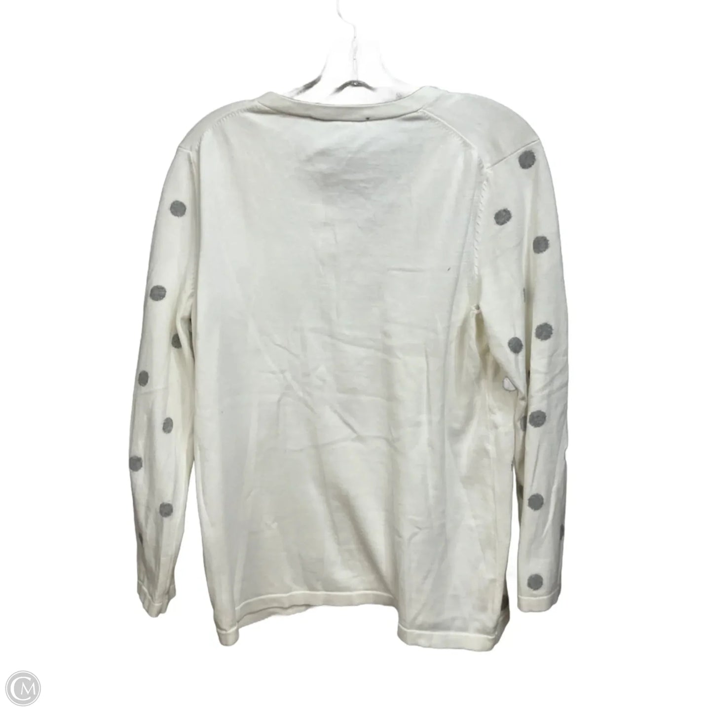 Top Long Sleeve By Tommy Hilfiger In Polkadot Pattern, Size: Xl