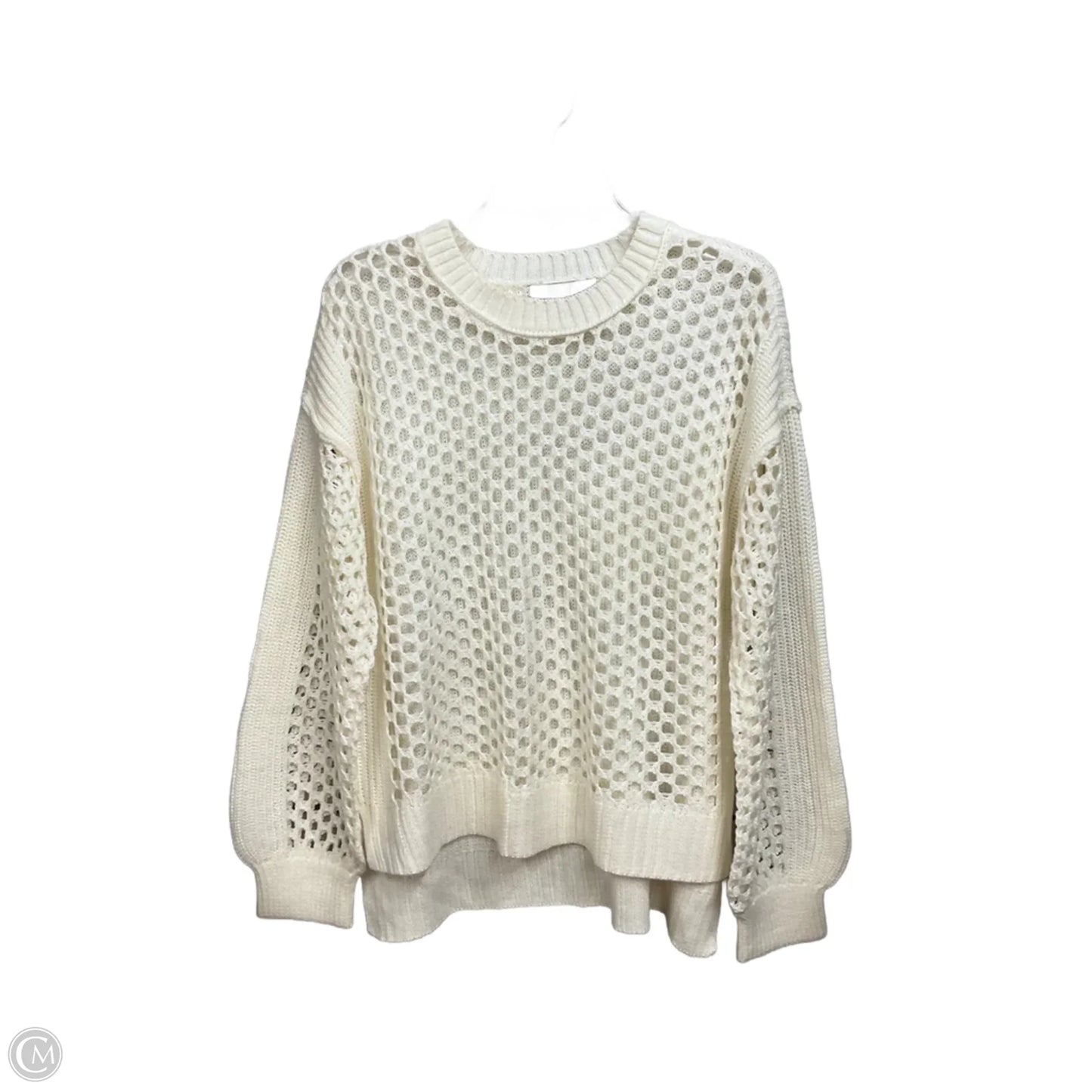 Sweater By Rachel Roy In Cream, Size: L