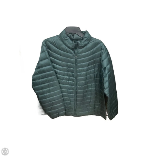 Coat Puffer & Quilted By 32 Degrees In Green, Size: Xxl