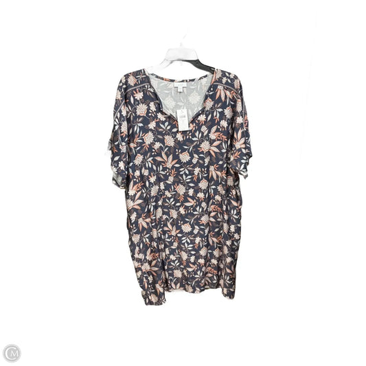 Dress Casual Midi By Pure Jill In Floral Print, Size: Lp