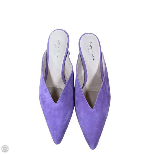 Shoes Designer By Kate Spade In Purple, Size: 7.5