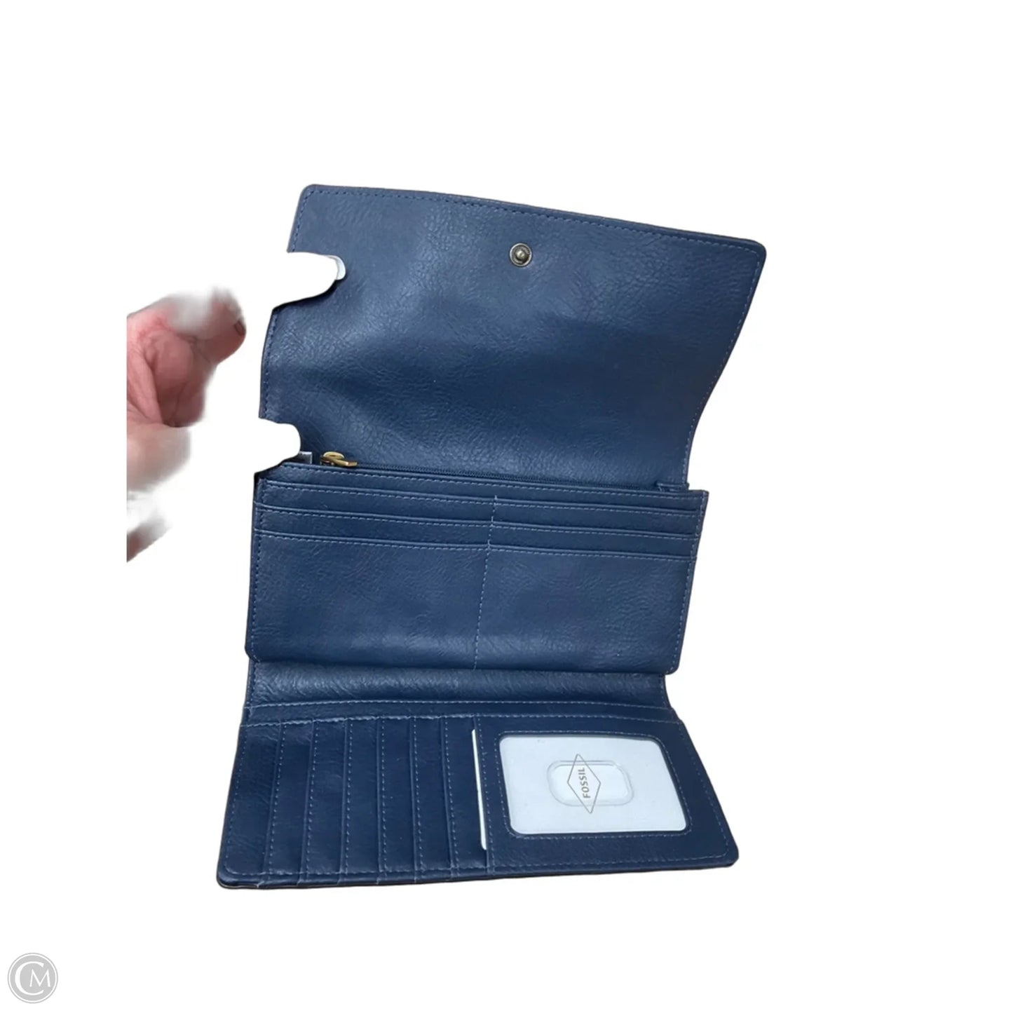 Wallet By Fossil, Size: Large