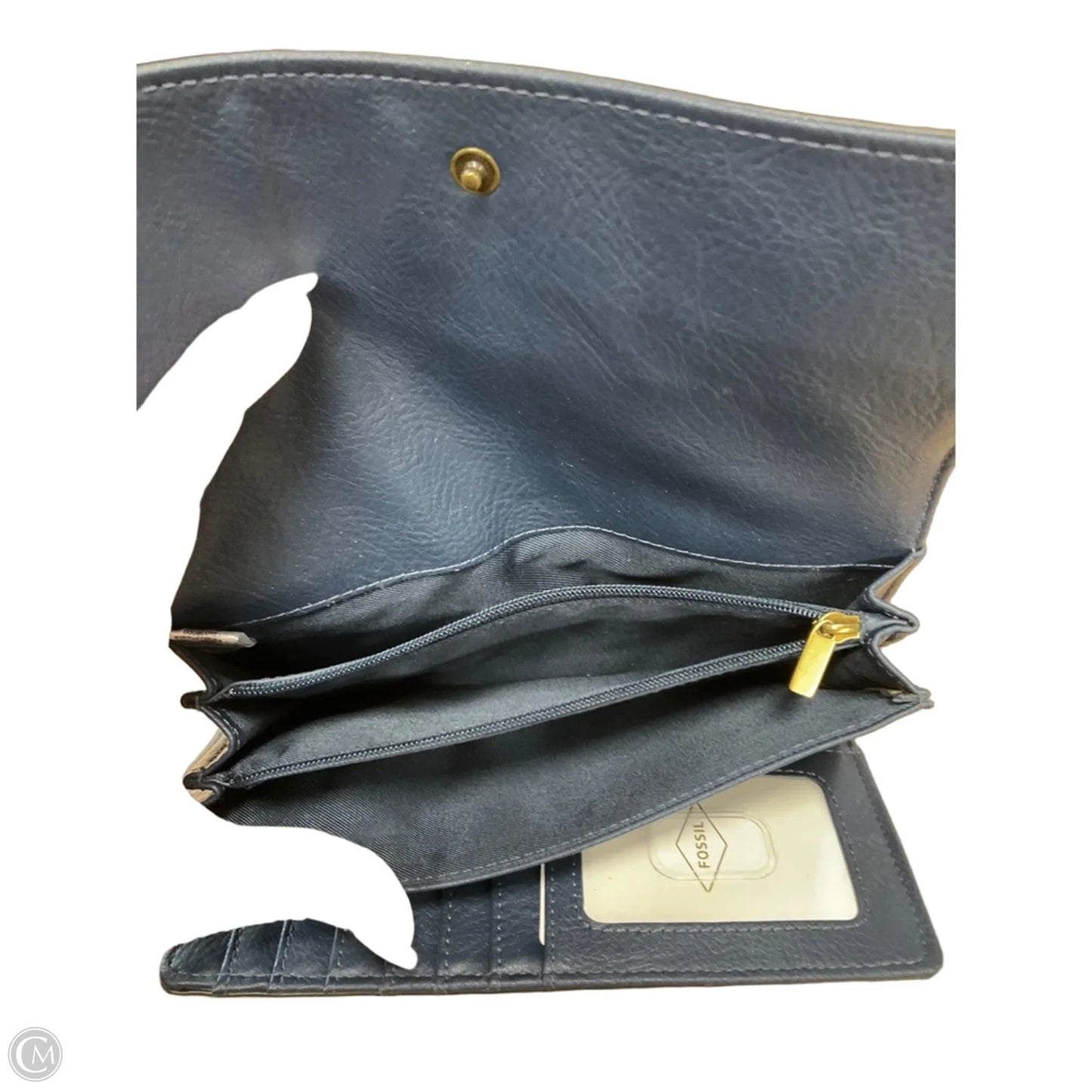 Wallet By Fossil, Size: Large