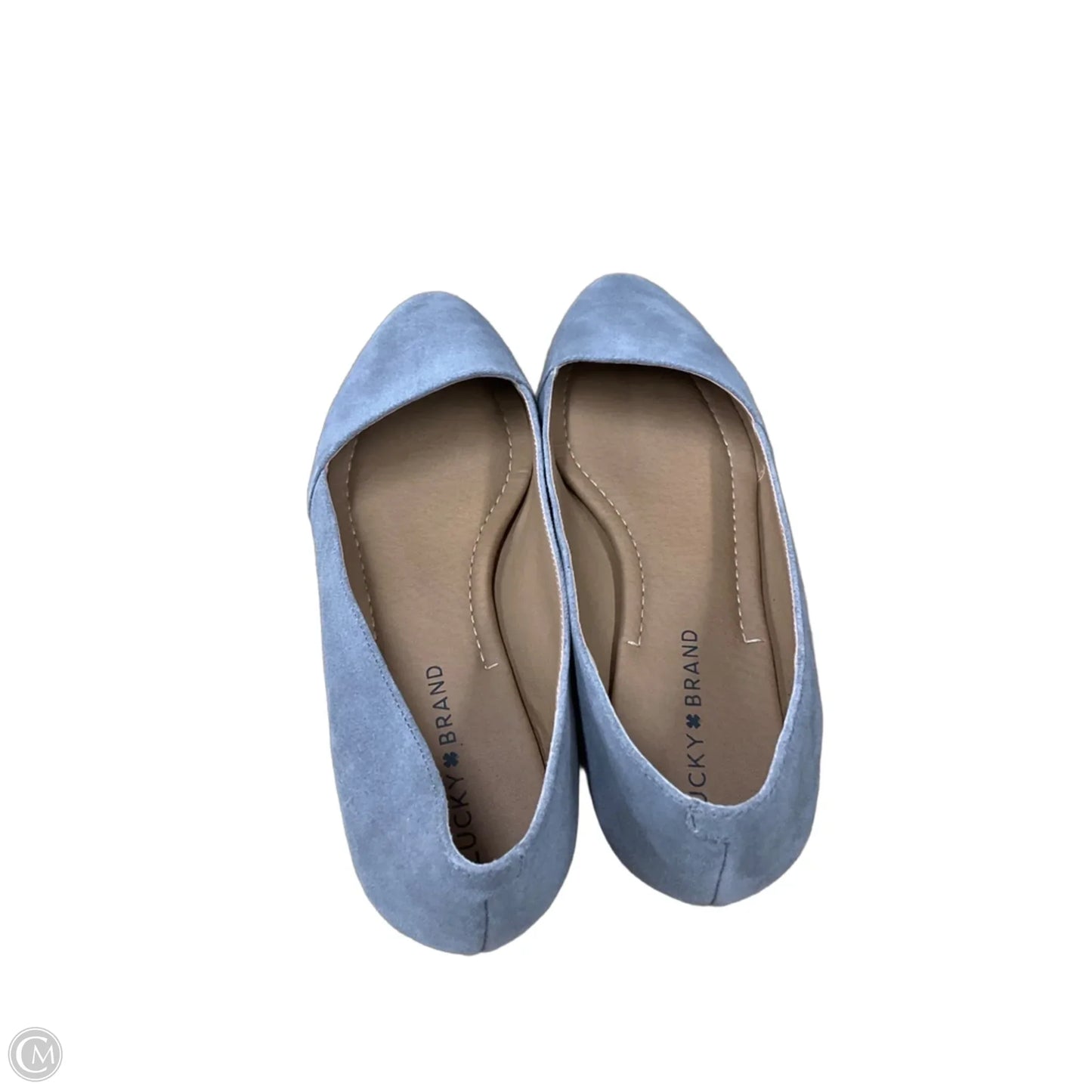 Shoes Flats By Lucky Brand In Grey, Size: 8
