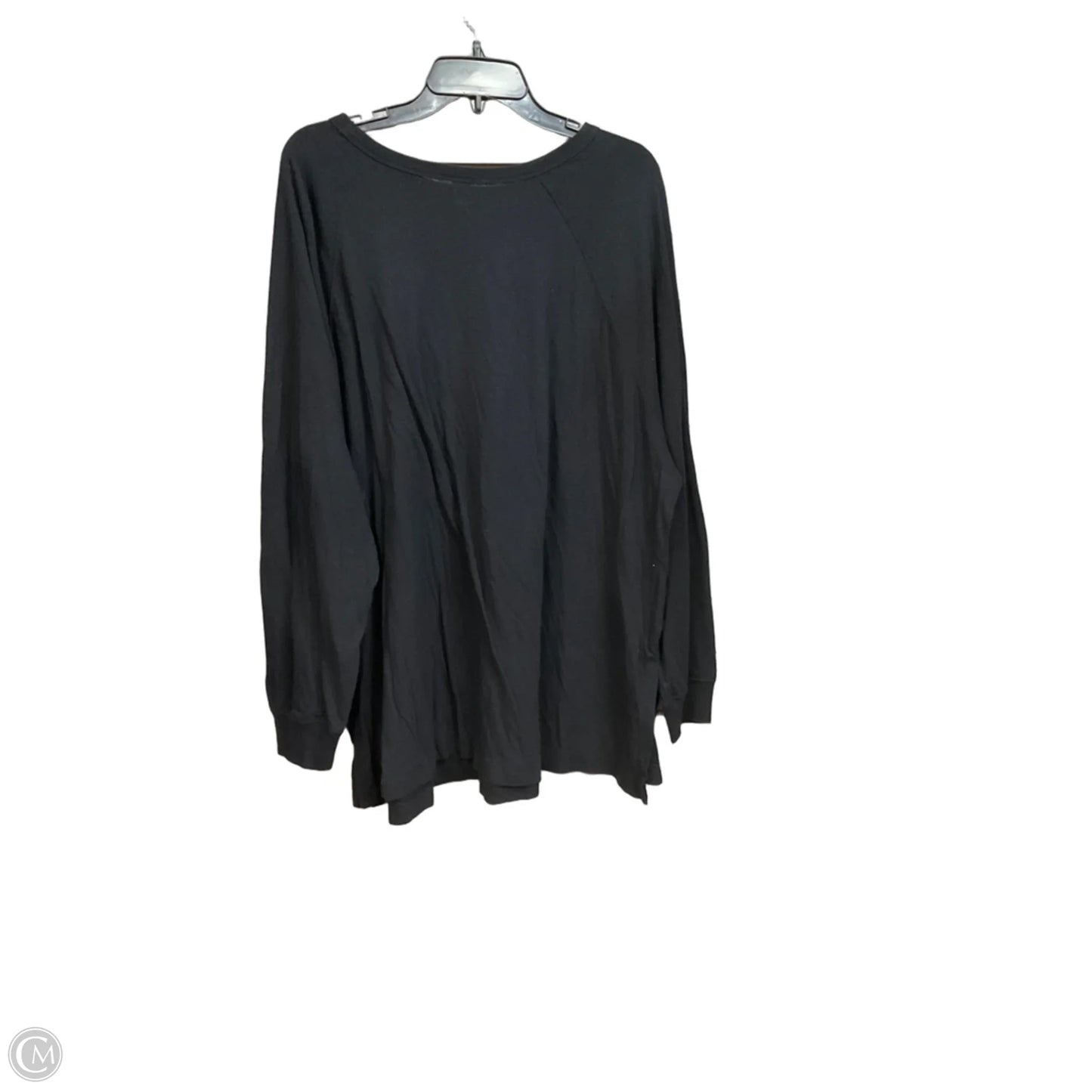 Top Long Sleeve Basic By Old Navy In Black, Size: 2x