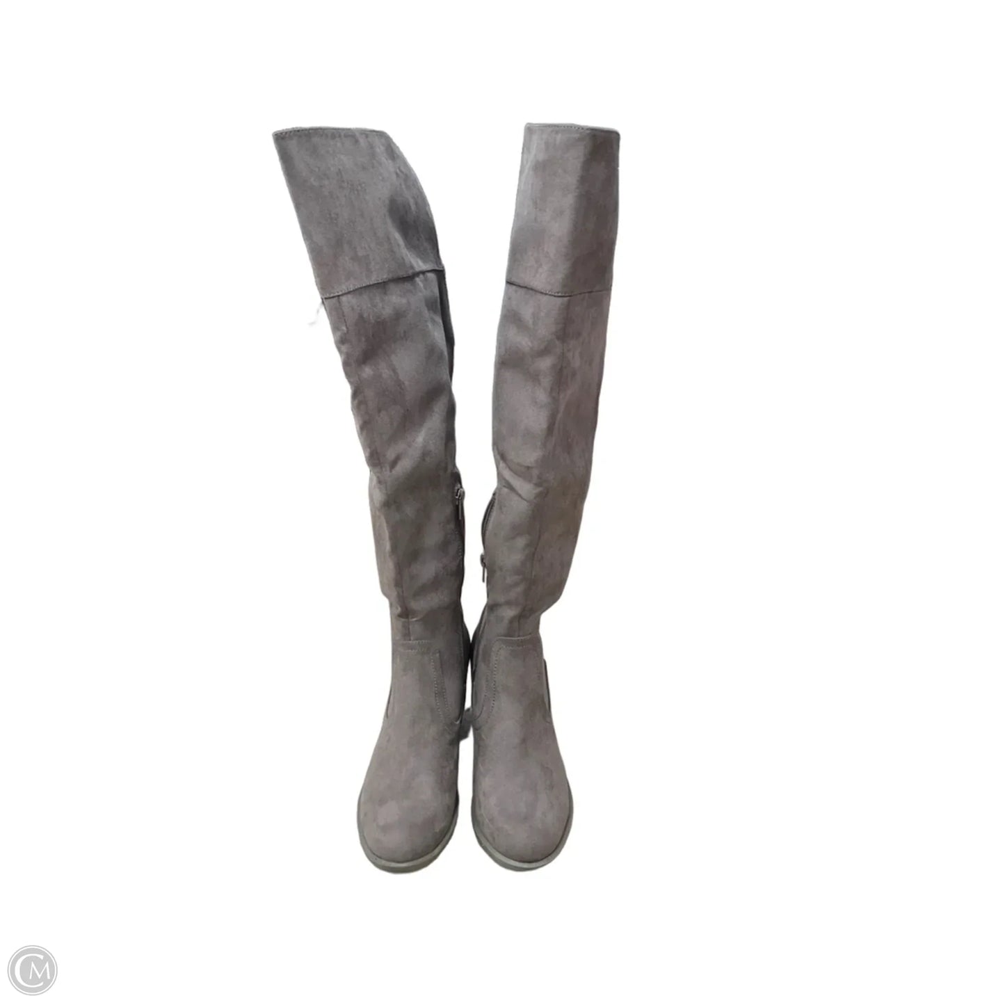 Boots Knee Flats By Ana In Brown, Size: 7.5