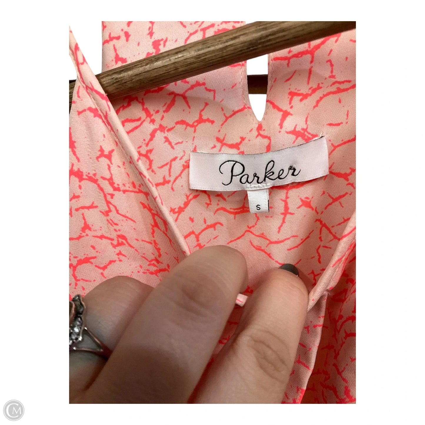 Dress Casual Midi By Parker In Orange, Size: S