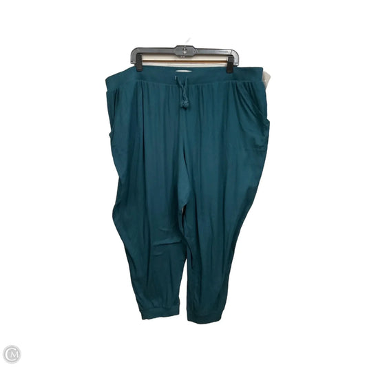 Pants Lounge By Sonoma In Teal, Size: 18