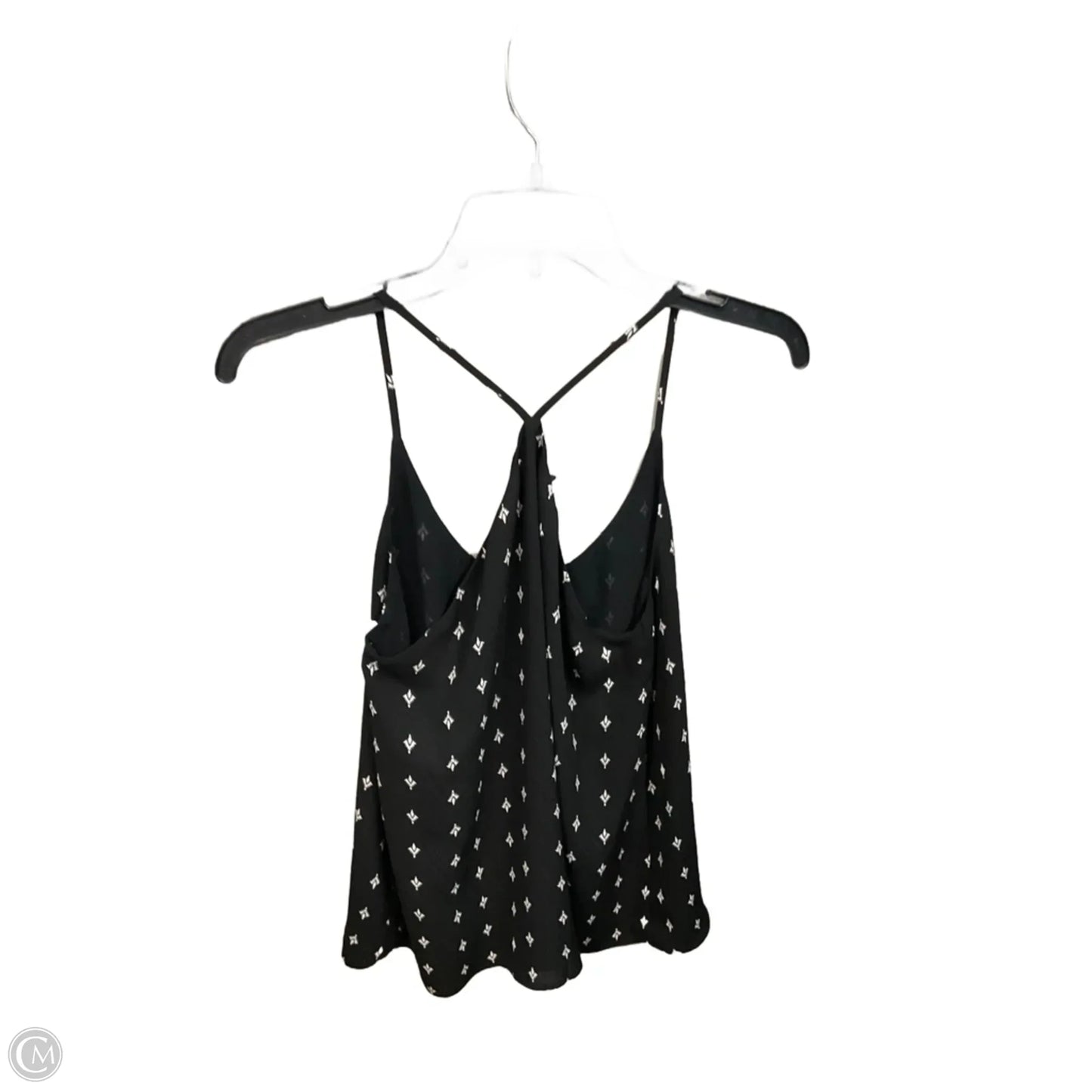 Top Sleeveless By Loft In Black & White, Size: Xs