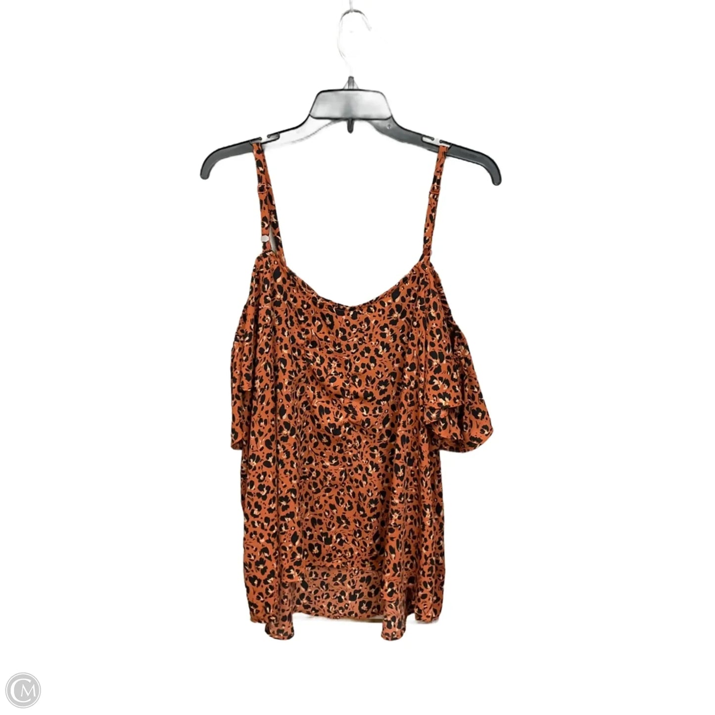 Top Short Sleeve By Torrid In Floral Print, Size: 2x