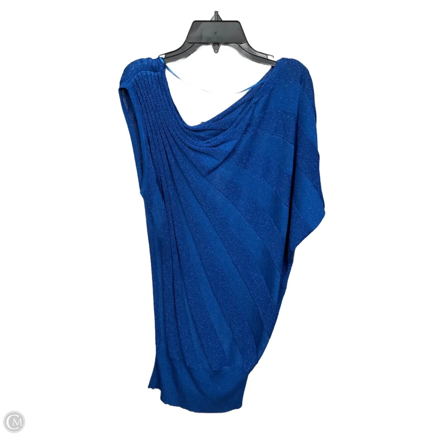 Top Short Sleeve By Cache In Blue, Size: S