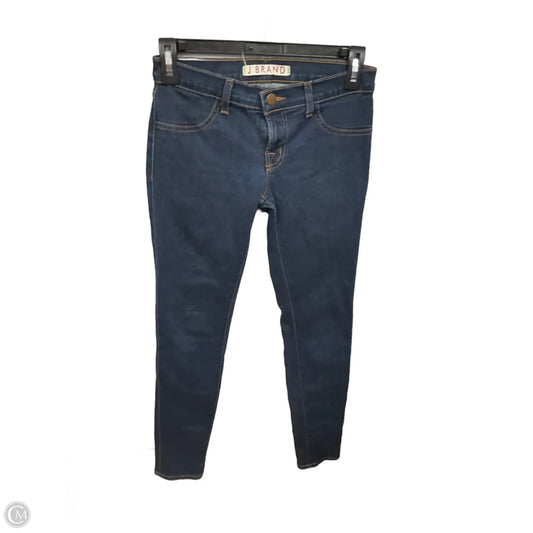 Jeans Jeggings By J Brand In Blue Denim, Size: 0