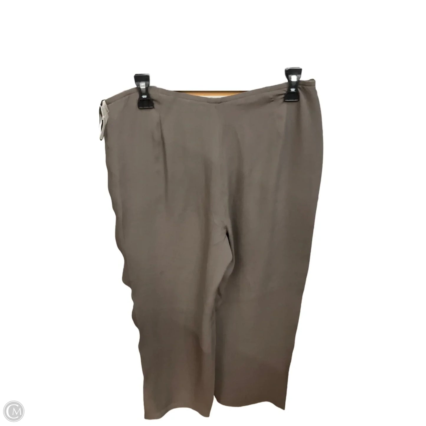 Pants Wide Leg By Eileen Fisher In Taupe, Size: 4p