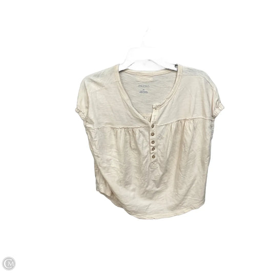 Top Sleeveless By Pilcro In Cream, Size: Xs