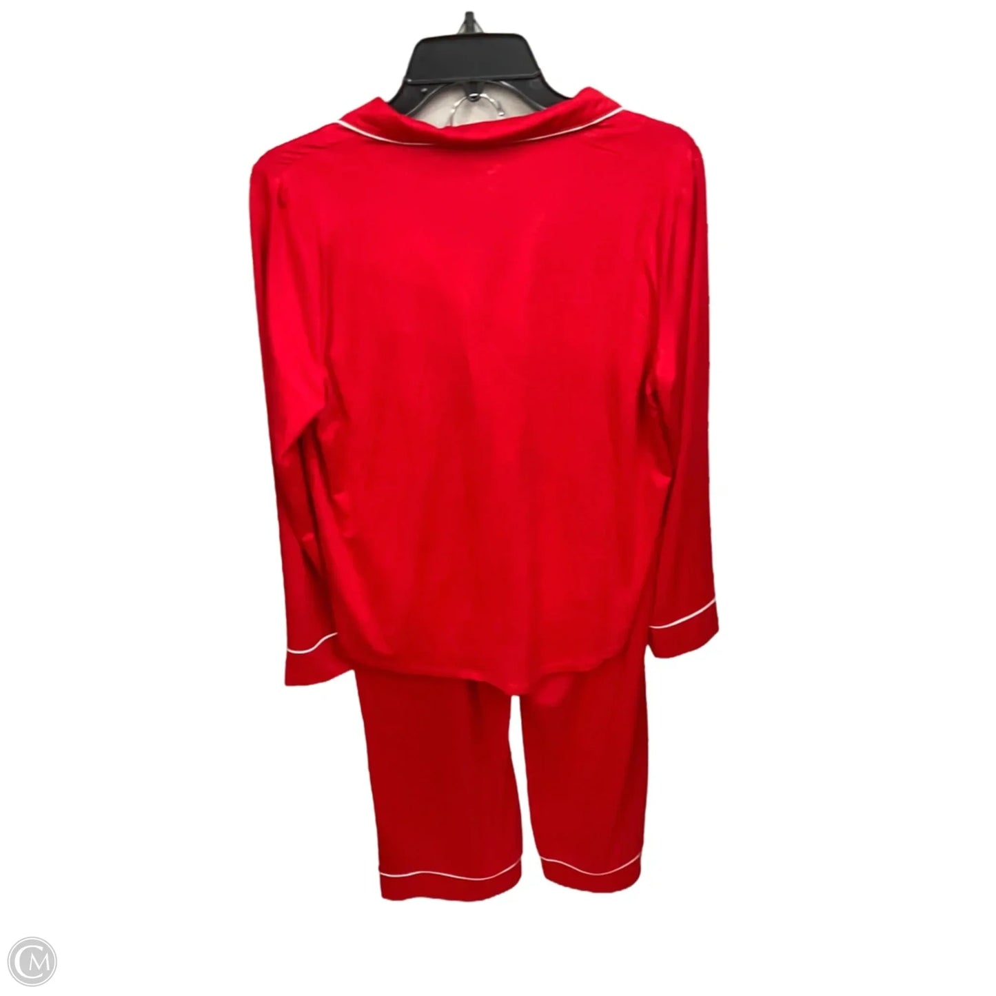 Pajamas 2pc By Gap In Red, Size: M