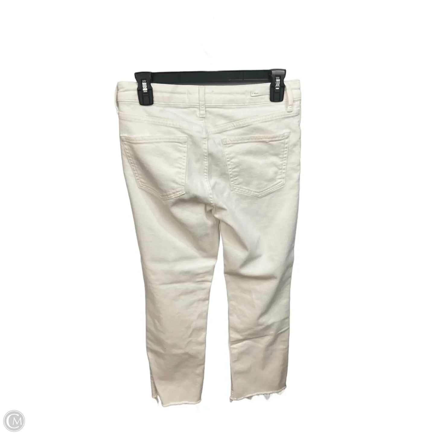 Jeans Boot Cut By Pilcro In White Denim, Size: 6