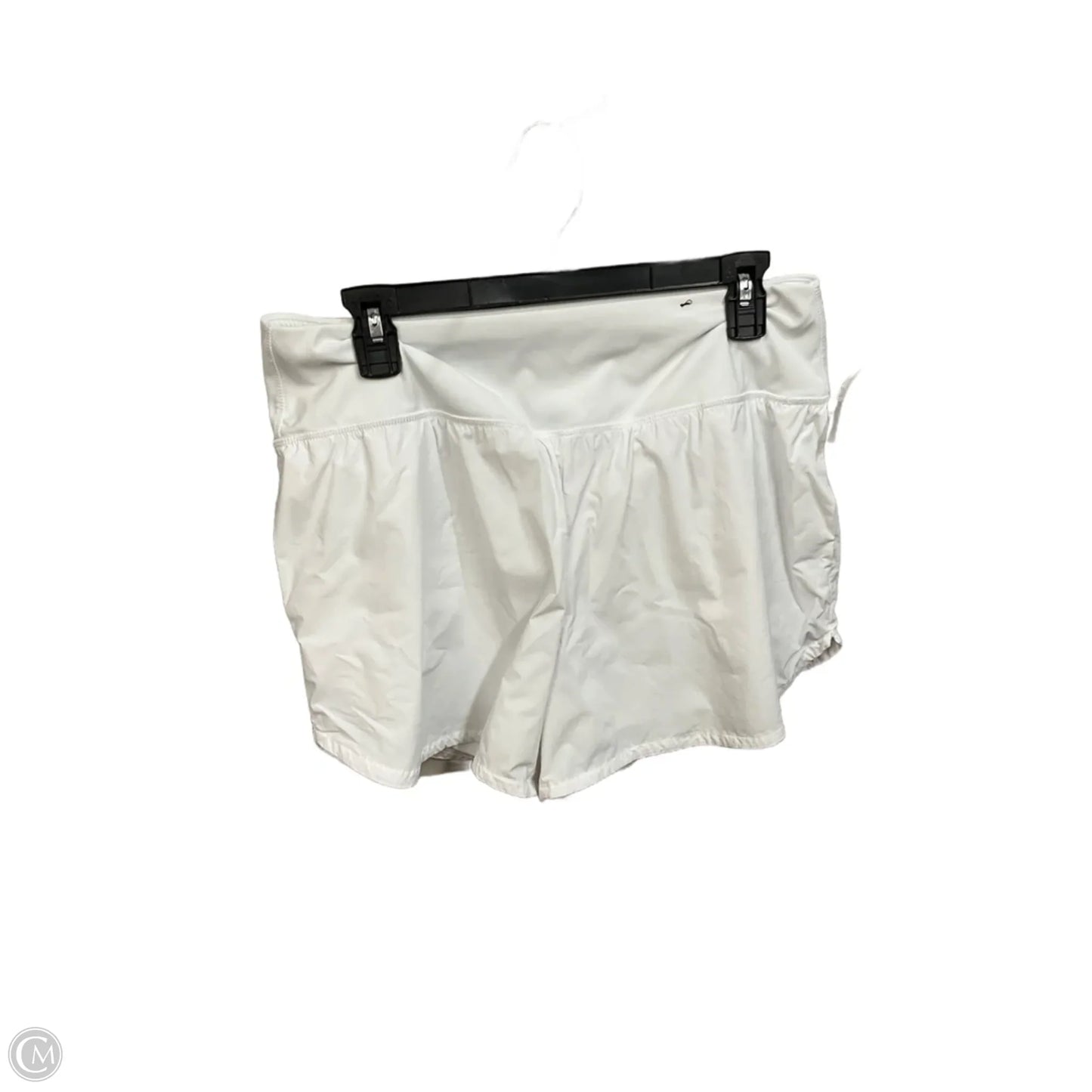 Athletic Shorts By Spyder In White, Size: L