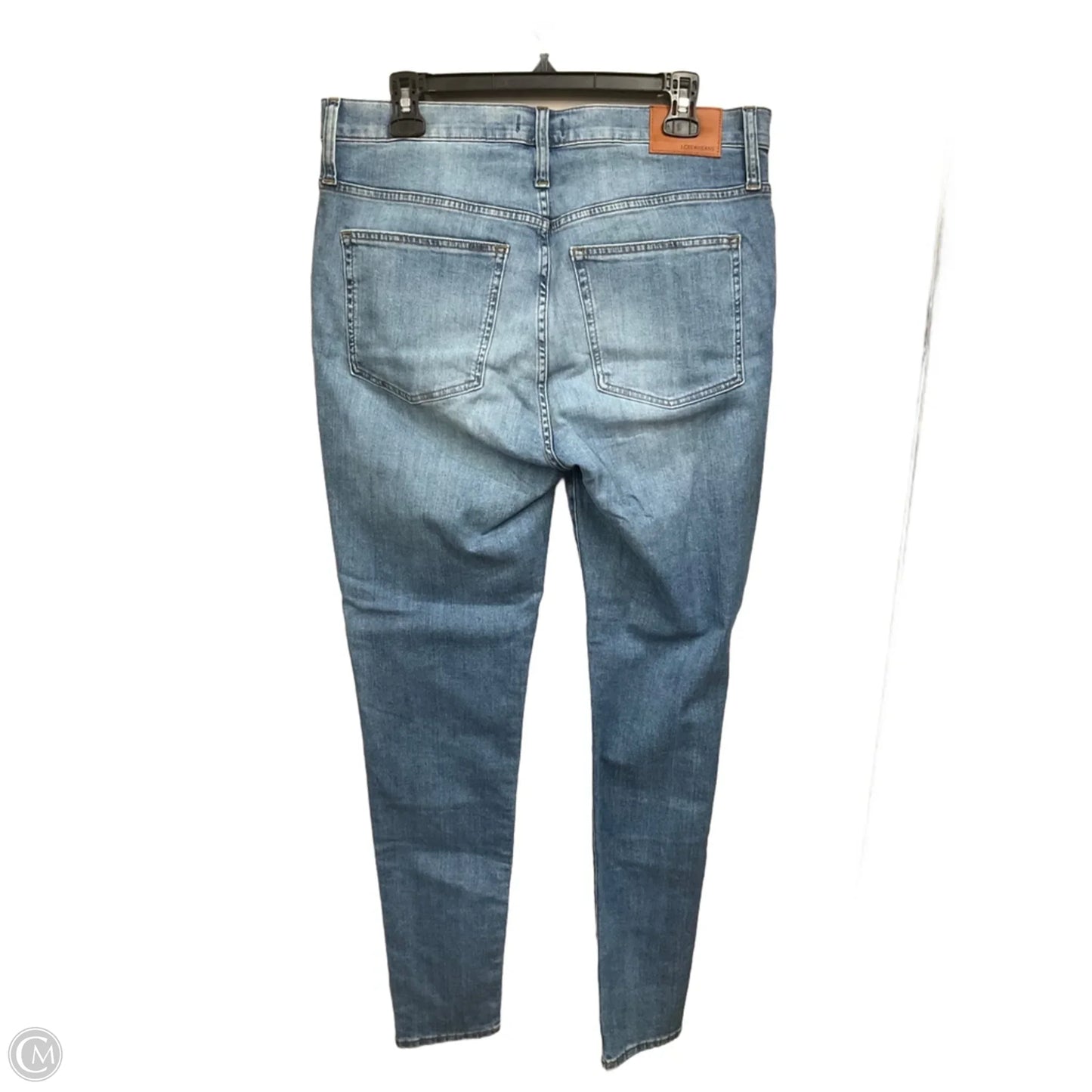 Jeans Skinny By J. Crew In Blue Denim, Size: 12