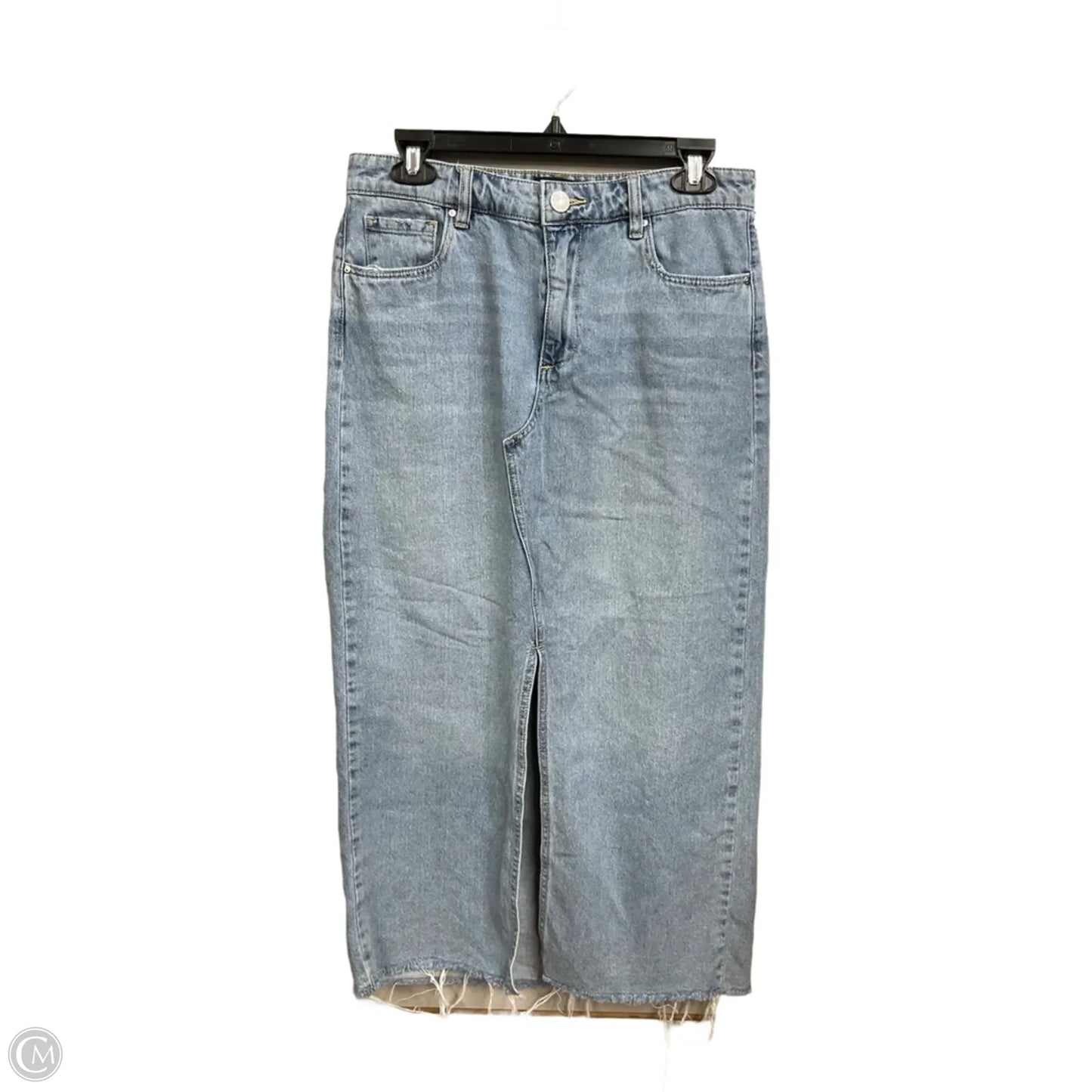 Skirt Maxi By Kut In Blue Denim, Size: 4