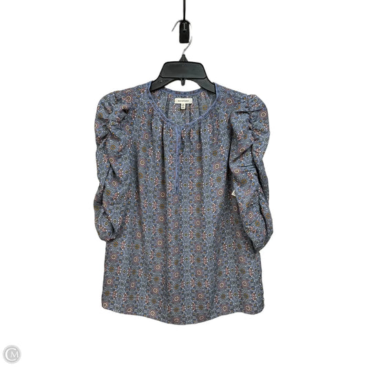 Top Short Sleeve By Max Studio In Floral Print, Size: Xs