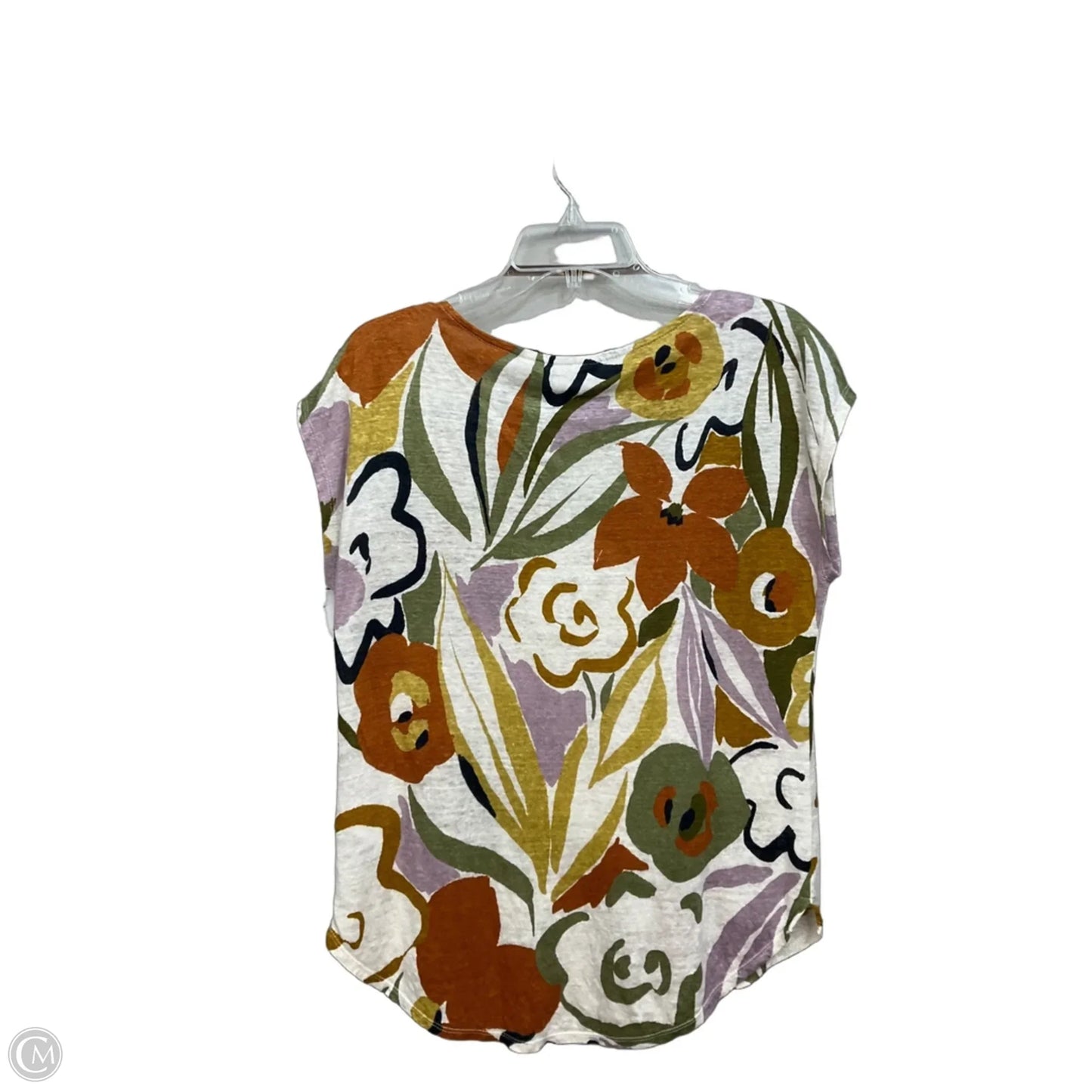 Top Short Sleeve By Rachel Zoe In Floral Print, Size: M