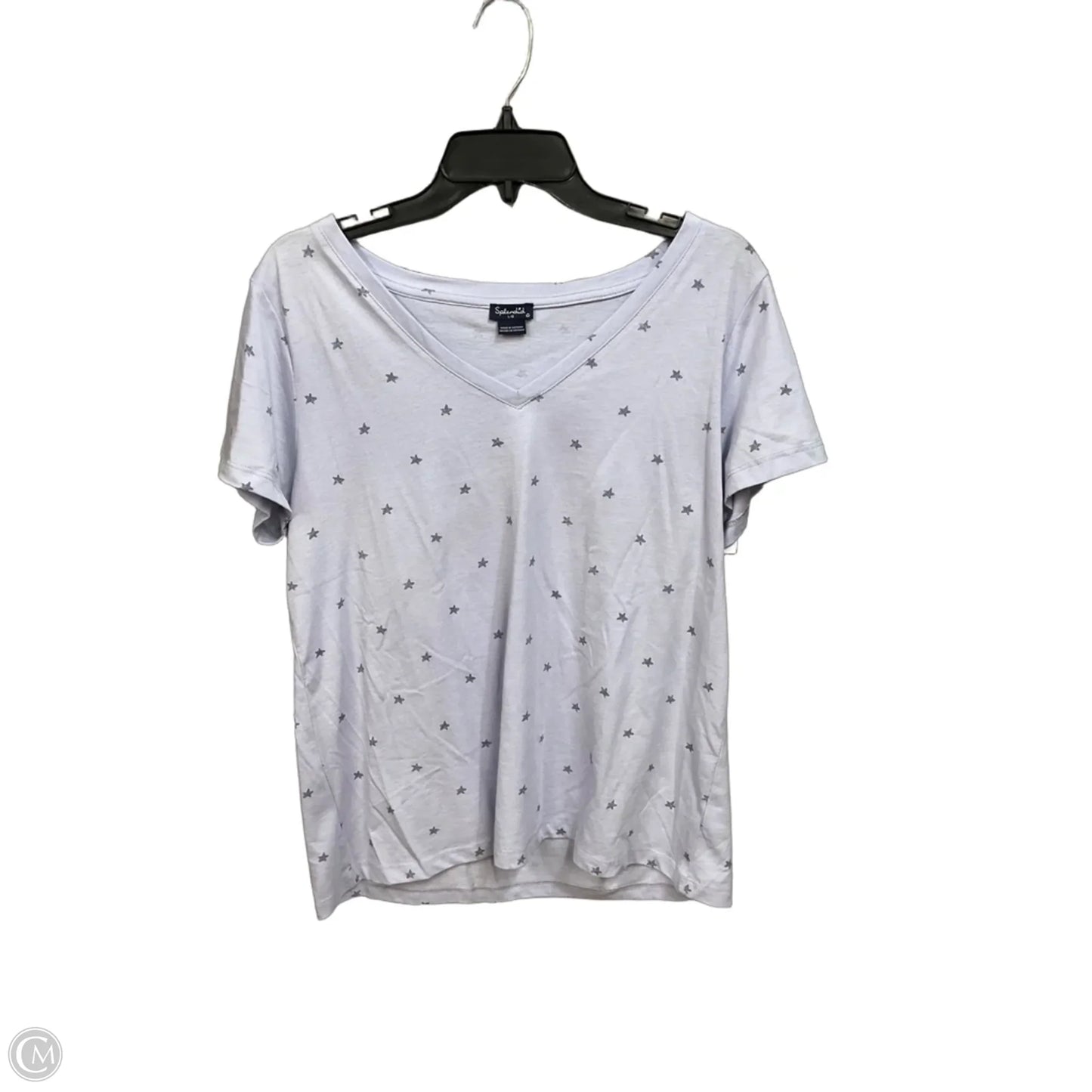 Top Short Sleeve By Splendid In Purple, Size: L